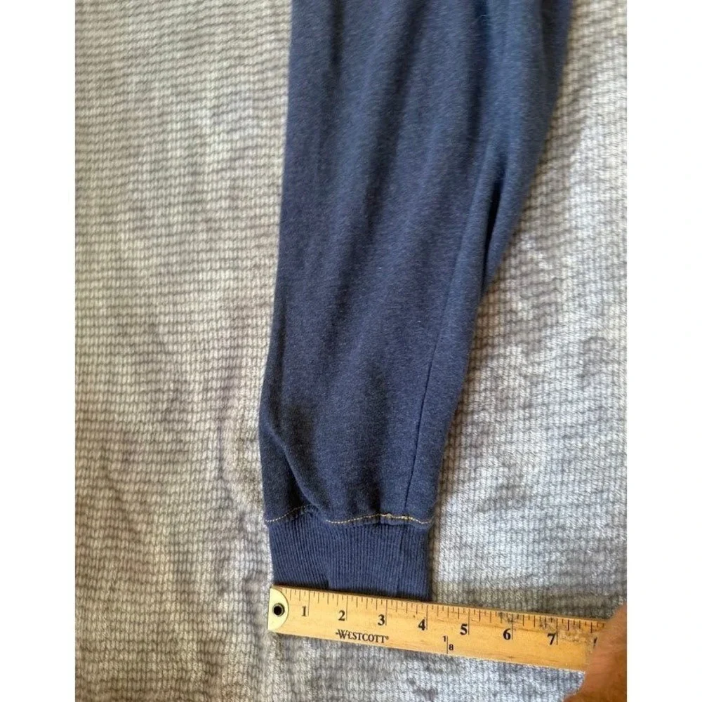 True Religion Lounge Wear Joggers Mens Medium Blue Horseshoe Logo Sweats 28X28.